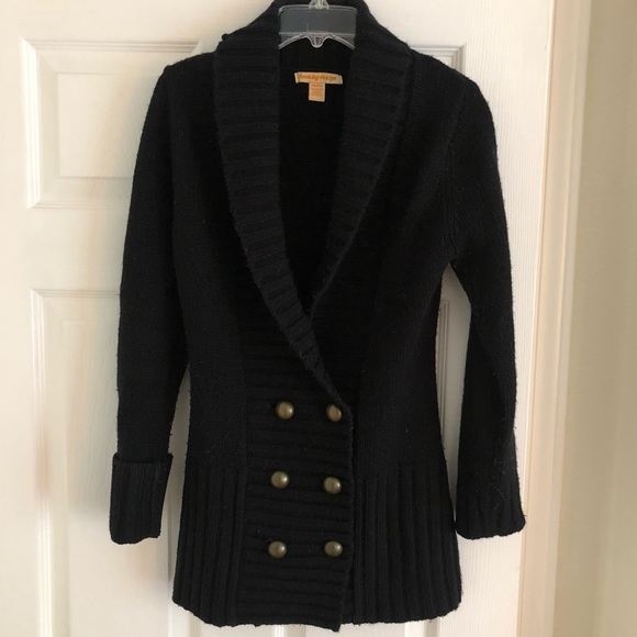 Size Medium Knit Overcoat - Picture 2 of 3